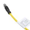 Alvin's Cables M8 5-Pin B-Code Male to Flying Lead I/O Cable for Cognex in-Sight Micro 2000, Trigger Strobe Cable for Vision System Industrial Automation, High Flex,15m/49.2ft view 3