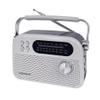 RadioShack Vintage AM FM SW Radio 3 Band Bluetooth USB SD Rechargeable White view 1