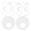 ARTIBETTER 9pcs Privacy Webcam Cover Camera Lens Shield for Tablets Smartphones Easy Installation for Personal Privacy view 1