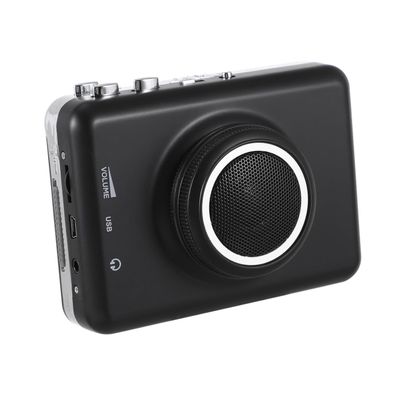 TEHAUX 0.5w Cassette Tape to Converter Lightweight Tape Player Speaker Personal Music Player
