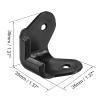 Jhorhf 4Pcs Angle Rounded Protector Cabinets Edge Corner Speaker Stackable Guard Wrap 1.37'' Case Protection view 2