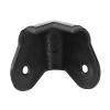 Jhorhf 4Pcs Angle Rounded Protector Cabinets Edge Corner Speaker Stackable Guard Wrap 1.37'' Case Protection view 4