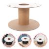 BAZEITFLOW Cord Reel Paper Terminal Disc Cable Winder Wire Hider Desk Cable Management Extension Cord Reel view 2