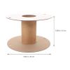 BAZEITFLOW Cord Reel Paper Terminal Disc Cable Winder Wire Hider Desk Cable Management Extension Cord Reel view 4