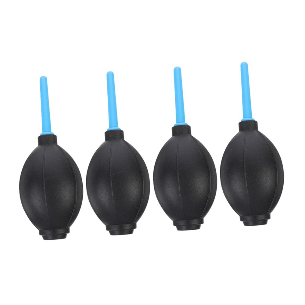 Balacoo 4 Pack Air Blower for Camera Lens Computer Keyboard Sensor Cleaning Compressed Air Plastic Nozzle Pin-Valve