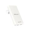 EZQuest UltraSlim 70W GaN II Dual USB-C PD Wall Charger - Compact Flat Plug Adapter with Foldable Design, Intelligent Power Allocation & Fast Charging for Laptops & Phones - White view 1