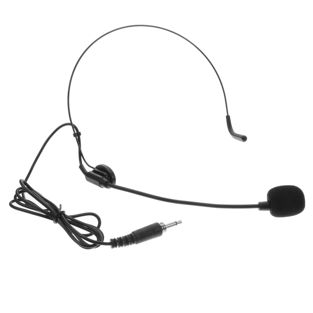 BRIGHTFUFU Microphone Headset for Speaking Microphone Flexible Arm Music Recording Headset