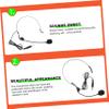 BRIGHTFUFU Microphone Headset for Speaking Microphone Flexible Arm Music Recording Headset view 2