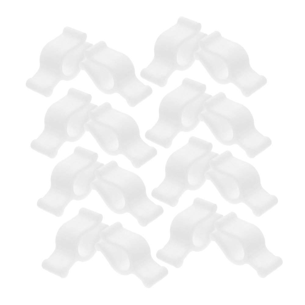 30 Pack PP Cosmetic Bottle Pump Clip Locks for Shampoo Bottles
