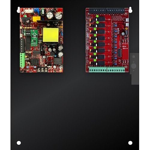FPO75-C8PE1 8-Door 6A 12VDC Lock Class II Distribution Outputs, 12" x 14" x 4.5" Enclosure