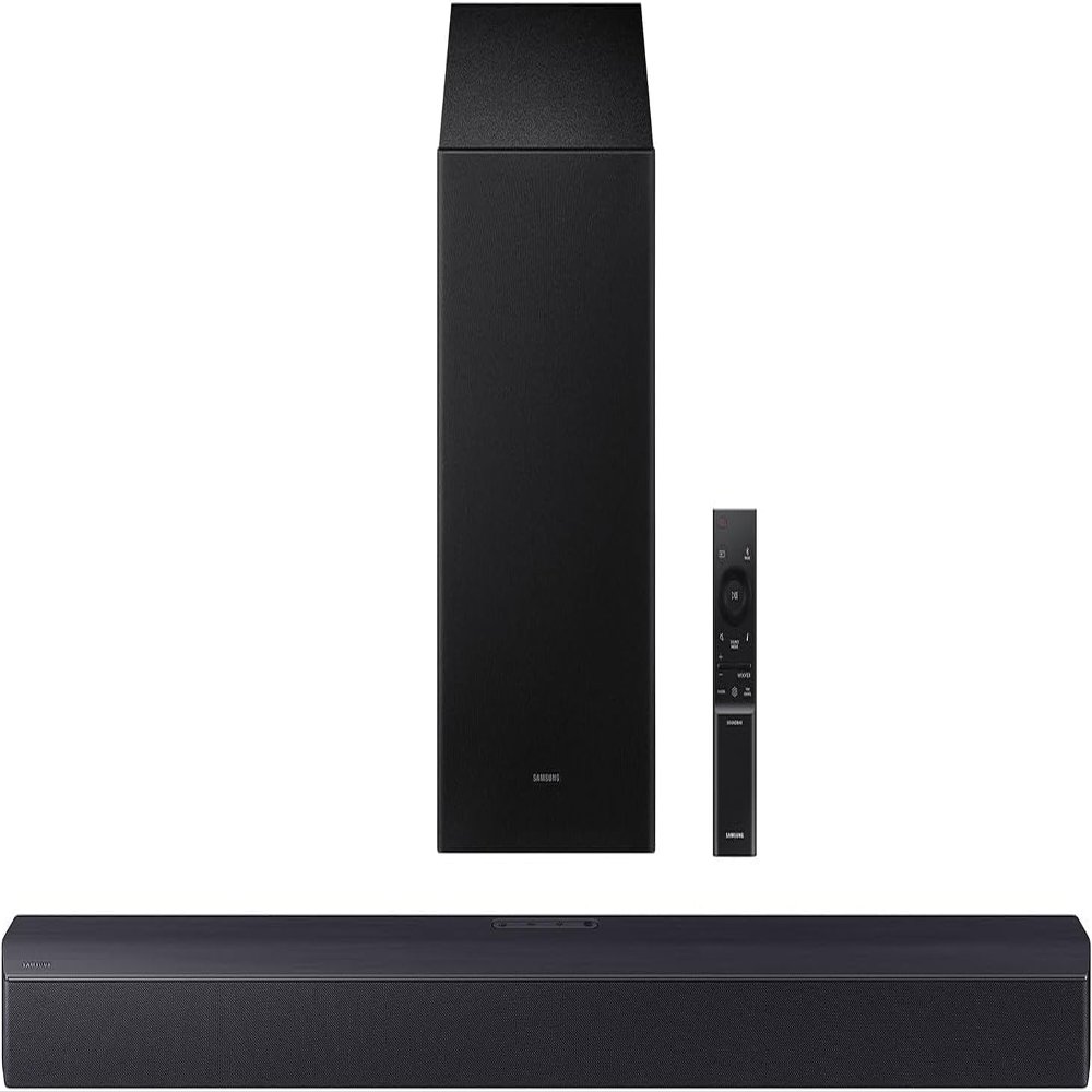 SAMSUNG B Series Soundbar HW B550F 2.1 ch w/Subwoofer, Black (Renewed)