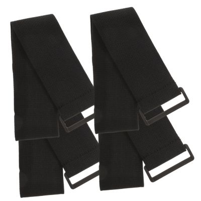 Angoily 4pcs Elastic Hook and Loop Cinch Strap Durable Multipurpose Cord Straps for Organization Home Camping and Workout High-Strength Wear-Resistant Design