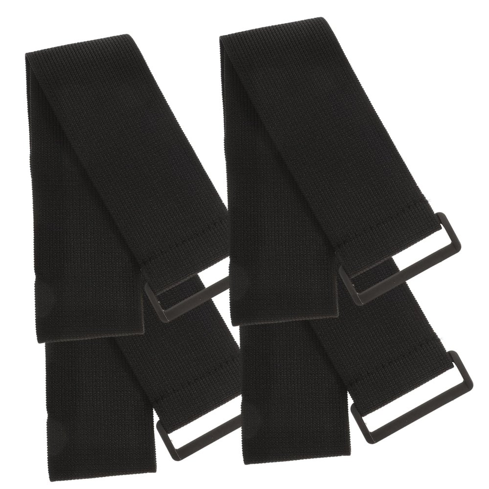 Angoily 4pcs Elastic Hook and Loop Cinch Strap Durable Multipurpose Cord Straps for Organization Home Camping and Workout High-Strength Wear-Resistant Design