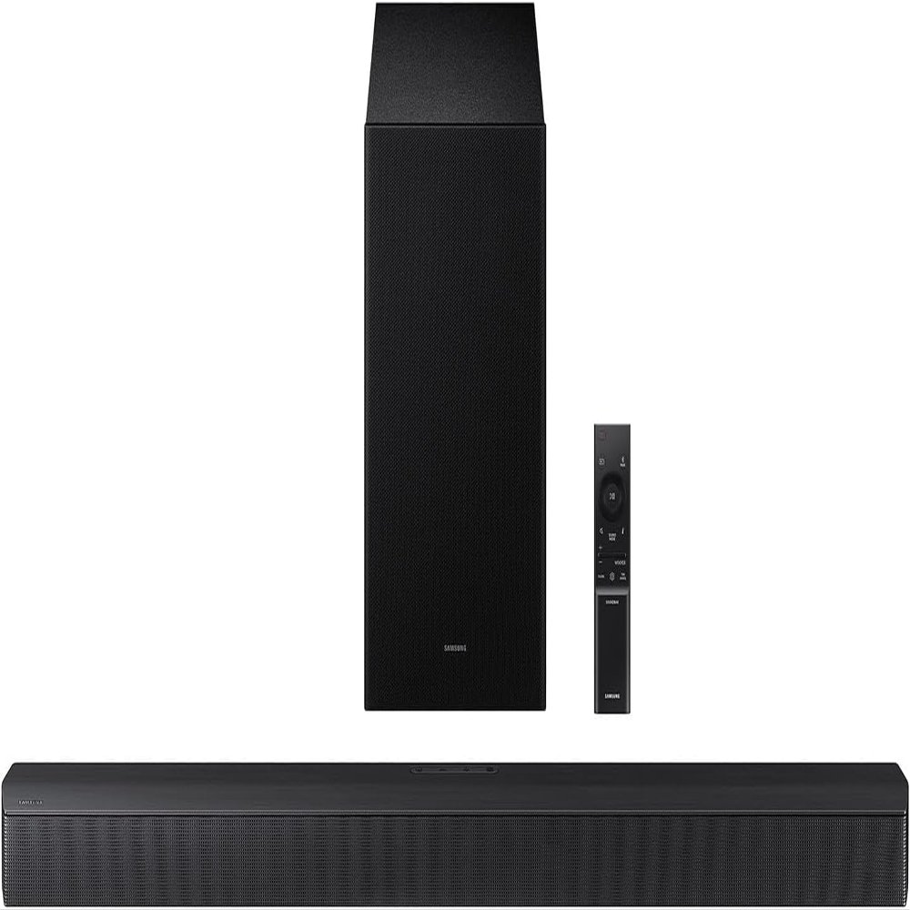 SAMSUNG B Series Soundbar HW B630F 3.1 ch w/Subwoofer, Black (Renewed)