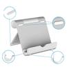 DIYEAH Aluminum Alloy Phone Tablet Holder Bed Mount for Air Accessories Phone Stand Base Bracket Safety Mat Compact and Portable for Office Desk Study Living Table view 3