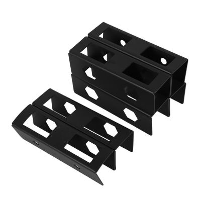 Angoily Swivel Laptop Stand for Desk Under Desk Laptop Mount Metal Construction Screws for Keyboard Cable Organizati