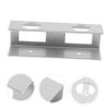 CHICAMPERA Desk Laptop Holder Under Desk Keyboard Mount Computer Riser for Laptop Accessory Under Holder view 3