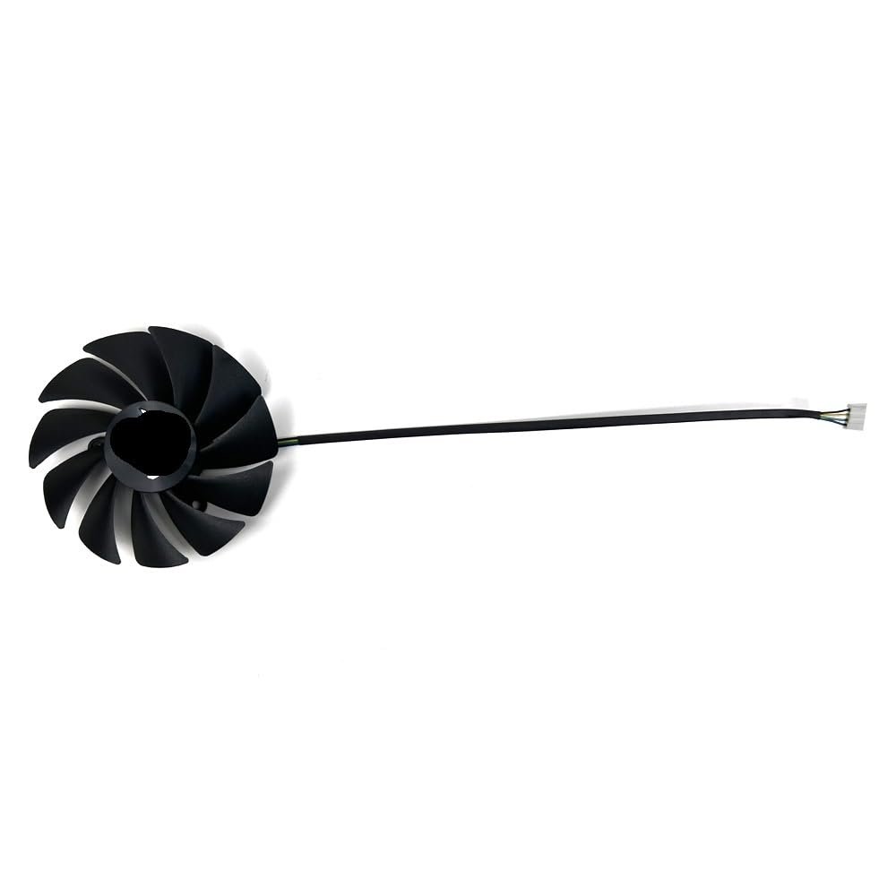 100mm 89mm GAA8S2U 12V 4PIN White TX 3060 Ti AMP Edition GPU Fan for RTX 3060 Ti 3070 White Edition LHR Cooling Fan Computer Cooling Components(89MM)