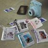 ALBUMAX Travel Small Photo Album 2x3 with Keychain 25 Pockets for Fujifilm Instax Mini Series Instant Film, Polaroid Snap, Z2300 Instant Camera, Zip Printer, Dog Photo Album Blue, 1 Pack view 4