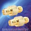 Baxnore 2 Pack SMA Female to Female Coaxial Adapter, Metal Switch Connector, No Welding Required, for Wireless CCTV & Telecom Systems view 3