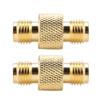 Baxnore 2 Pack SMA Female to Female Coaxial Adapter, Metal Switch Connector, No Welding Required, for Wireless CCTV & Telecom Systems view 4