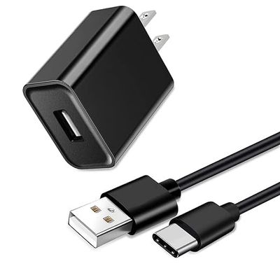 10W Charger for TCL Flip Pro, Jitterbug Flip 2 Lively Smart 3 Phone, Sonim XP3 Plus XP8 XP8800 Phone, Compatible with Cricket Influence Icon 2/3, Cricket Ovation 2 Debut Dream, USB C Power Cord 5FT