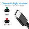10W Charger for TCL Flip Pro, Jitterbug Flip 2 Lively Smart 3 Phone, Sonim XP3 Plus XP8 XP8800 Phone, Compatible with Cricket Influence Icon 2/3, Cricket Ovation 2 Debut Dream, USB C Power Cord 5FT view 2