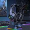 2.4G Gaming Headset with Multifunctional Controls Dual Mode Design Super Low Latency for Laptops Switch (Black) view 2