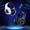 2.4G Gaming Headset with Multifunctional Controls Dual Mode Design Super Low Latency for Laptops Switch (Black) view 3