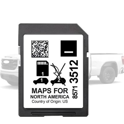 85713512 Navigation SD Card, Updated North America Maps for 2019-2024 Enclave Encore Envision, CT4 CT5 XT6, Escalade, Camaro Corvette, Silverado Sierra Yukon