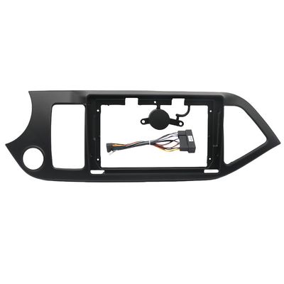 QIDALASER 9 Inch Car 2 Din Head Unit Panel Naviagtion Frame for Kia Picanto/Morning 2011+ GPS MP5 Android Player (LHD with Cable)