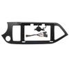 QIDALASER 9 Inch Car 2 Din Head Unit Panel Naviagtion Frame for Kia Picanto/Morning 2011+ GPS MP5 Android Player (LHD with Cable) view 1