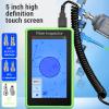 Fiber Optic Microscope 400X Magnification 5 Inch LCD Touch Screen for SC FC ST LC Connectors view 3