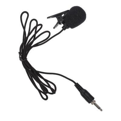 Alasum Lapel Microphone Portable Clip Mic for Smartphones Lightweight Wearable Condenser Recorder for Video Interviews Easy and Play Compatible Tablets and Laptops