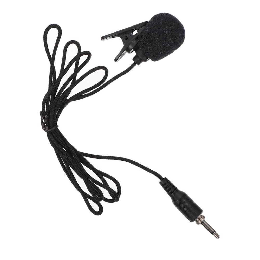 Alasum Lapel Microphone Portable Clip Mic for Smartphones Lightweight Wearable Condenser Recorder for Video Interviews Easy and Play Compatible Tablets and Laptops