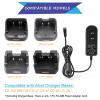 Afadorable 1PC PA-48B Power Adapter Supply Fit for Yaesu Vertex VX-5R VX-6R VX-7R VX-8R VX-8DR FT-1DR FT-2DR FT-60R Radio, NC-72B NC-86B NC-88B SAD-24B SAD-25B CD-15A CD-41 CD-47 Charger Adapter view 3