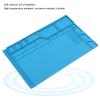 Premium Heat Withstand 932F Silicone Soldering Mat, Large Anti Static Magnetic Electronic Repair Work Mat for Cell Phone Laptop Repair, 21.7x13.8x0.4in view 4