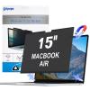Strong Magnetic Privacy Screen Compatible with MacBook Air 15 Inch 2023-2025,M2, M3, M4, Upgraded Removable Screen Protector Mac Air 15 inch Laptop Screen Filter Shield Anti BlueLight Glare Anti Spy view 1