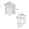 Doorbell Cover Transparent PC Rain for PROTECTION Case Doorbell Protective Case for Doorbells Access Control with Easy-Press Design view 3