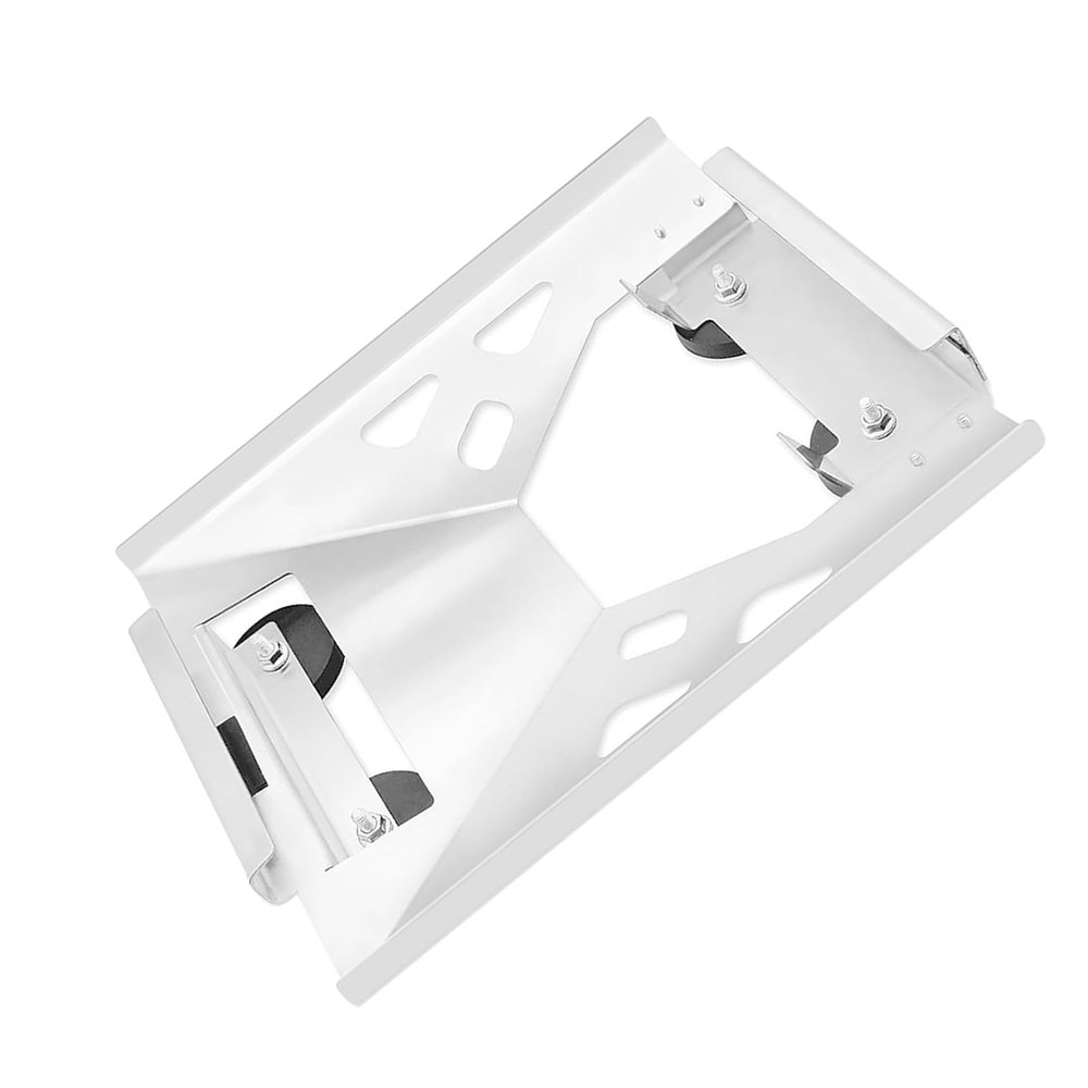 Flat Mini Dish Car Mount with Surrounding Guard, Quick Release Bracket, Alloy Steel Bracket for Mini Dish
