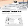 Flat Mini Dish Car Mount with Surrounding Guard, Quick Release Bracket, Alloy Steel Bracket for Mini Dish view 2