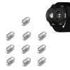 10 Pack Charger Port Protector for Garmin Approach S44/S50,BOVUGAC TPU Dust Plug Anti-dust Plugs Compatible for Garmin Approach S44/S50-Clear White view 1
