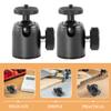 ARTIBETTER 2pcs Metal Camera Gimbal Screw Tripod Bracket Stable Tilt Head for Projector Camera Use view 3