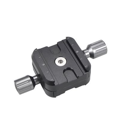 BGNing Double Clamp Quick Release Plate Compatible with RRS/Kirk/Arca Swiss and All Other AS Specification Quick Release Plates