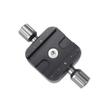 BGNing Double Clamp Quick Release Plate Compatible with RRS/Kirk/Arca Swiss and All Other AS Specification Quick Release Plates view 2