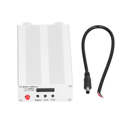Mini Automatic Antenna Tuner Radio Equipment Amplifier Transceivers ATU 100EXT Portable Lightweight Aluminum Alloy 1.8Mhz~30Mhz