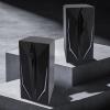 ASHATA 1 Pair Speaker for Laptop, 3W Computer Speakers for Laptop PC, RGB Lighting, USB 3.5mm Interface, 160Hz to 20KHz Frequency Response, Plug and Play view 2