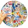 100PCS Mediterranean Tomato Aesthetic Stickers,Food Fruits Tomato Decals Vinyl Junk Journaling Stickers for Water Bottle Laptop view 2
