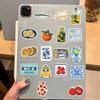 100PCS Mediterranean Tomato Aesthetic Stickers,Food Fruits Tomato Decals Vinyl Junk Journaling Stickers for Water Bottle Laptop view 3
