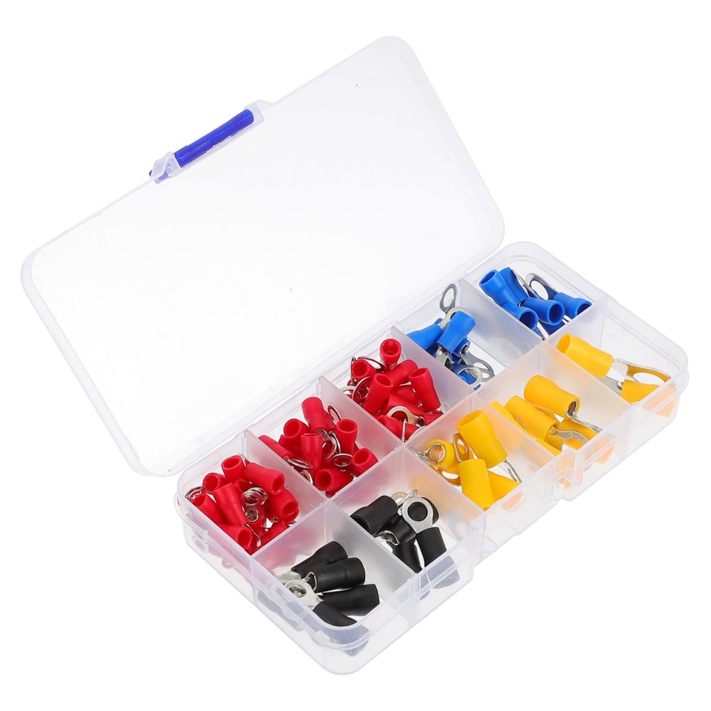 NAMOARLY Insulated Wire Connectors Wire Terminal Insulated Terminal Kit Crimp Connector for Automotive Marine Stereo